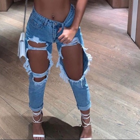 Denim - Ripped jeans
